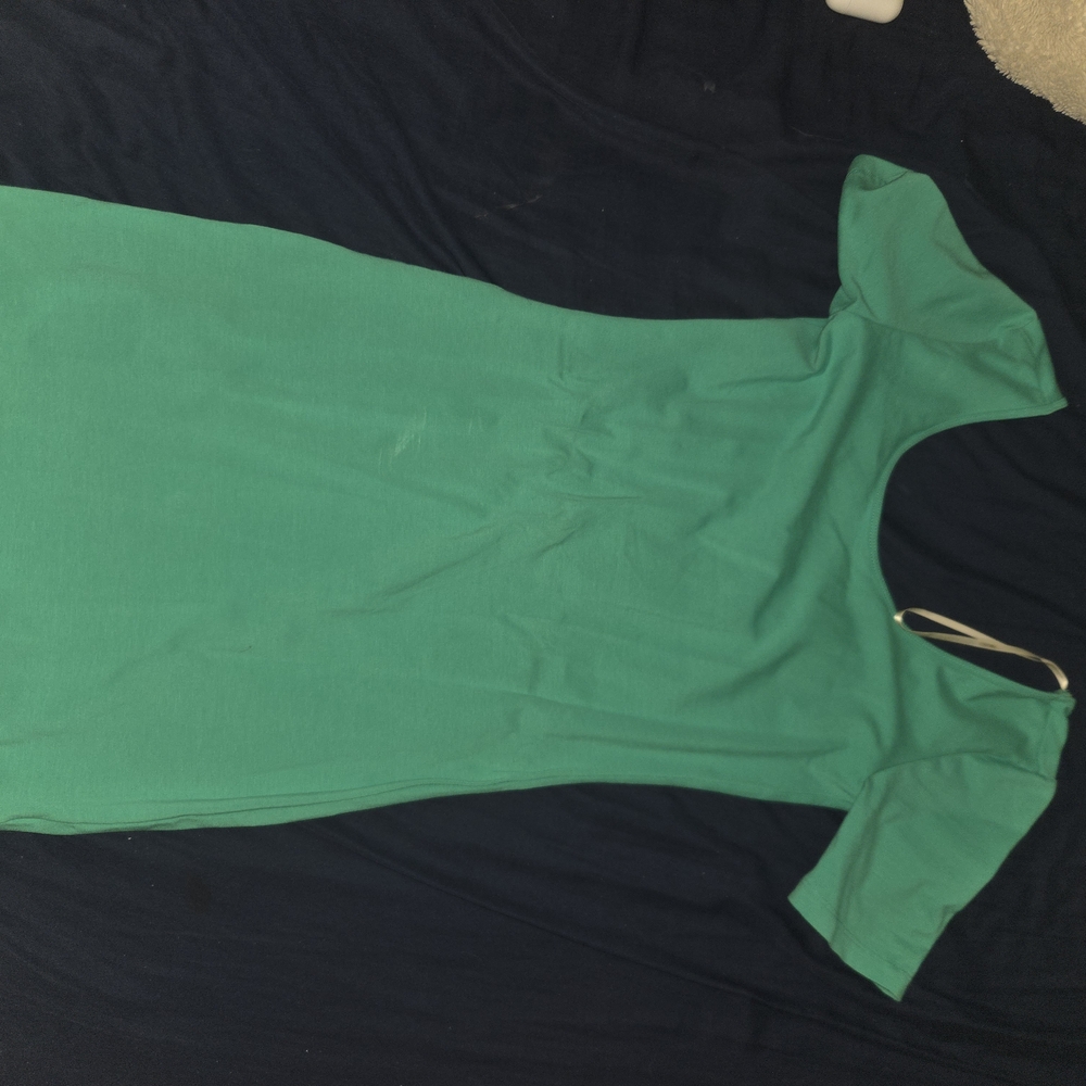 Forever 21 Green Midi Dress